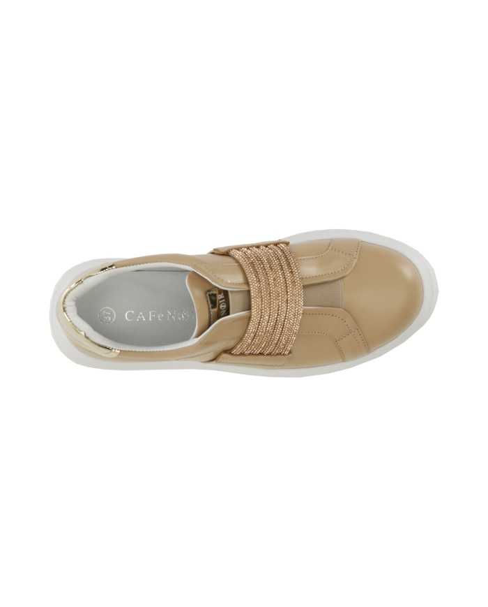 CafèNoir Sneakers Beige - Glamour Calzature