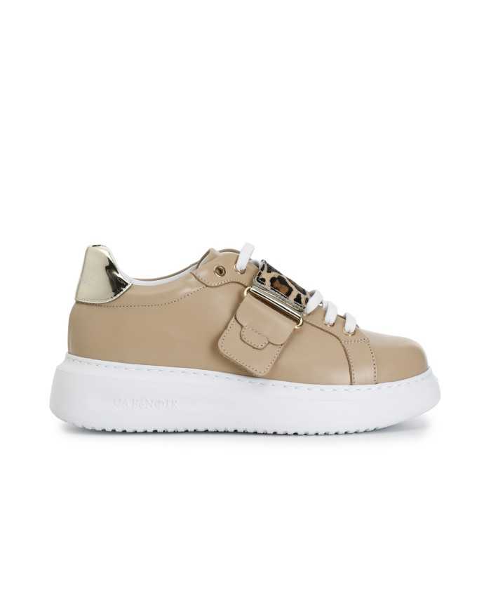 CafèNoir Sneakers Beige - Glamour Calzature CafèNoir Sneakers Beige - Glamour Calzature