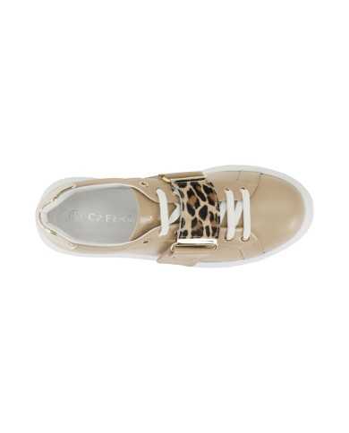 CafèNoir Sneakers Beige - Glamour Calzature CafèNoir Sneakers Beige - Glamour Calzature