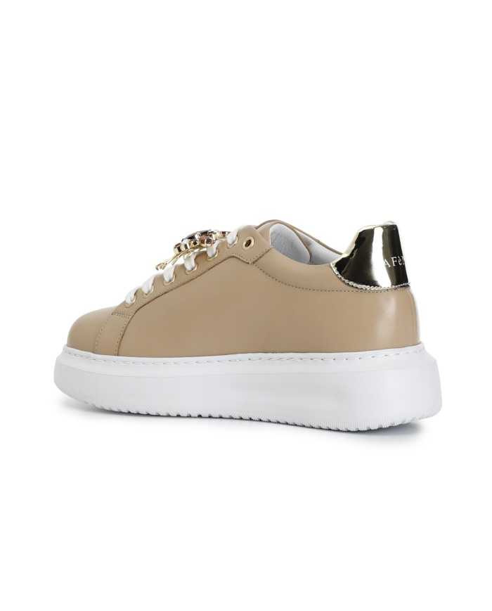 CafèNoir Sneakers Beige - Glamour Calzature