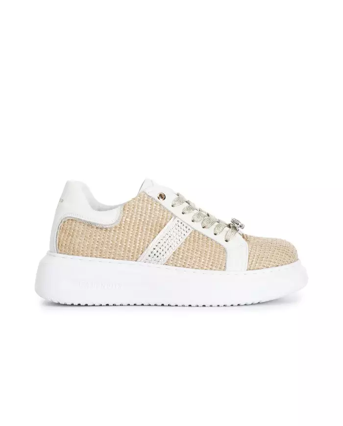 CafèNoir Sneakers Beige - Glamour Calzature