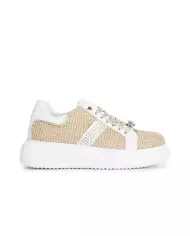 CafèNoir Sneakers Beige - Glamour Calzature