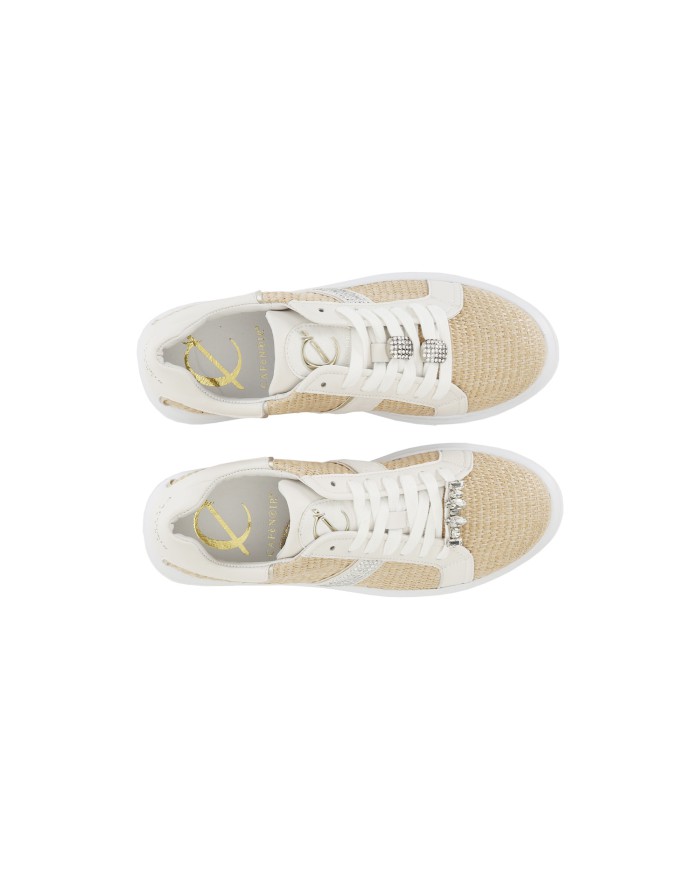 CafèNoir Sneakers Beige - Glamour Calzature