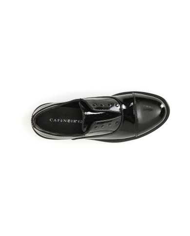 CafèNoir Francesina Nero - Glamour Calzature CafèNoir Francesina Nero - Glamour Calzature