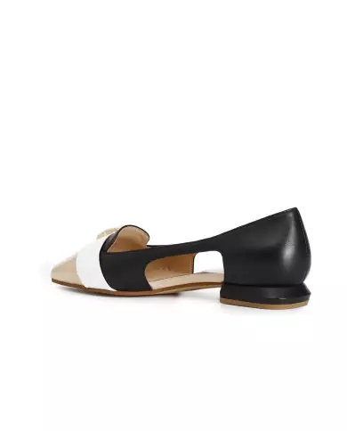 CafèNoir Ballerina Nero - Glamour Calzature