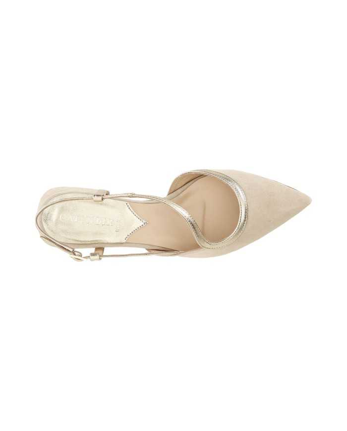 CafèNoir Ballerina Beige - Glamour Calzature