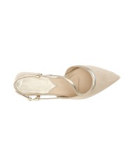 CafèNoir Ballerina Beige - Glamour Calzature