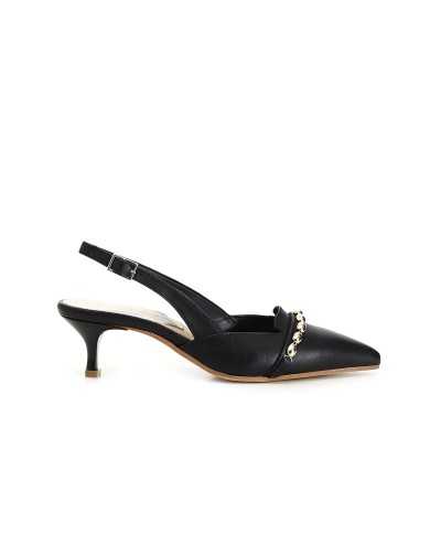 CafèNoir Dècollète Nero - Glamour Calzature