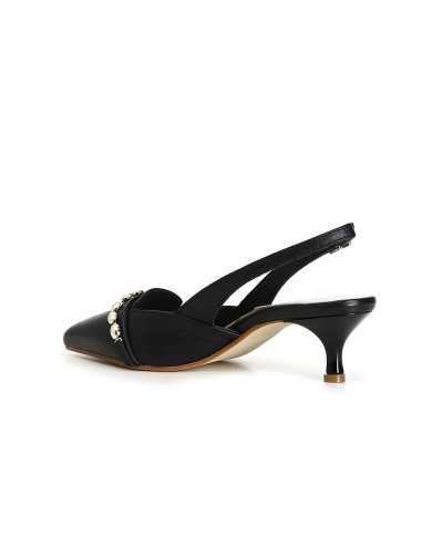 CafèNoir Dècollète Nero - Glamour Calzature