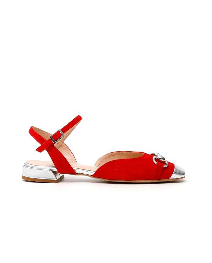 CafèNoir Ballerina Rosso - Glamour Calzature