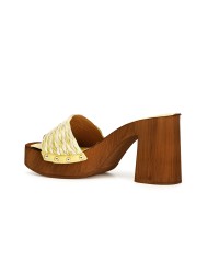 CafèNoir Zoccolo Giallo - Glamour Calzature