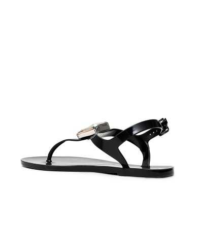 CafèNoir Sandalo Infradito Nero - Glamour Calzature