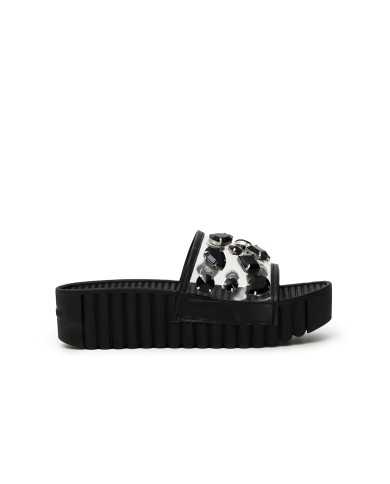 CafèNoir Ciabatta Nero - Glamour Calzature