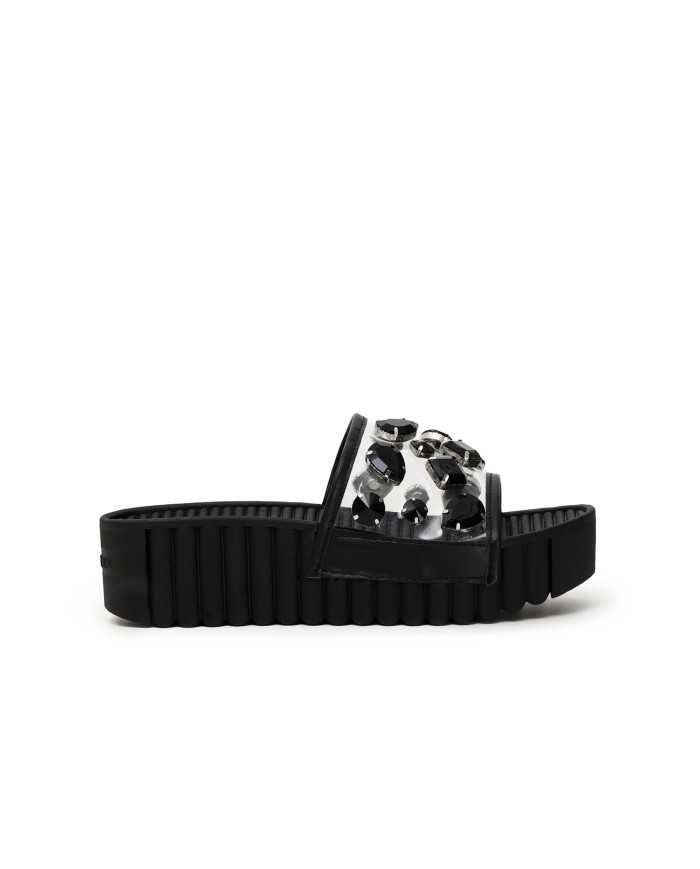 CafèNoir Ciabatta Nero - Glamour Calzature