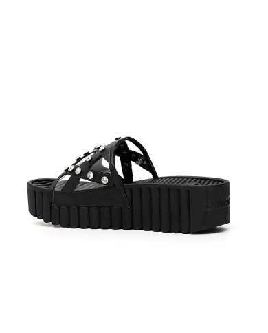 CafèNoir Ciabatta Nero - Glamour Calzature