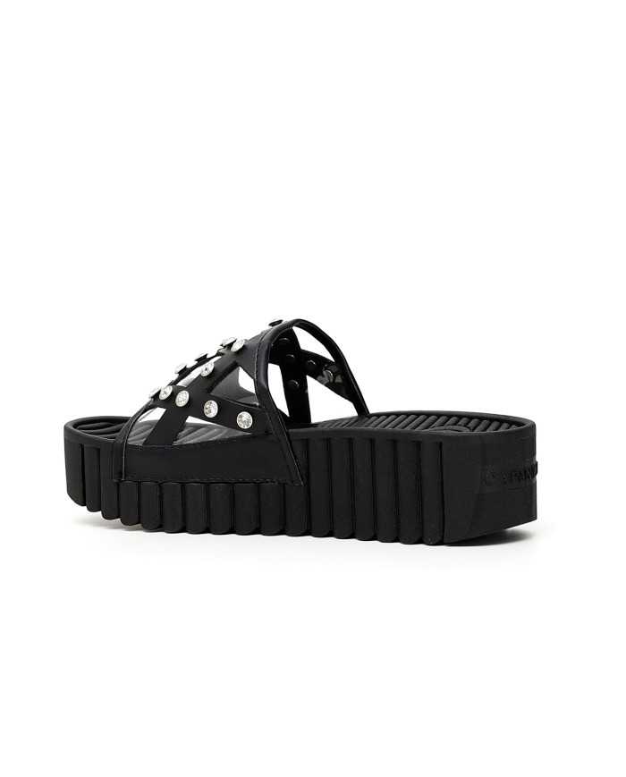 CafèNoir Ciabatta Nero - Glamour Calzature