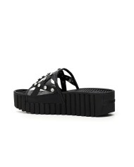 CafèNoir Ciabatta Nero - Glamour Calzature