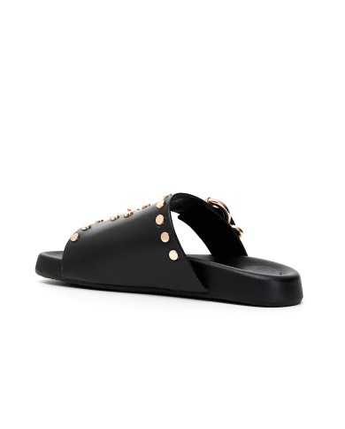 CafèNoir Ciabatta Nero - Glamour Calzature