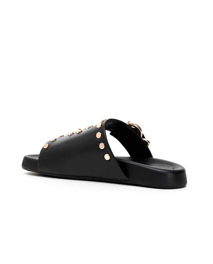 CafèNoir Ciabatta Nero - Glamour Calzature