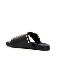 CafèNoir Ciabatta Nero - Glamour Calzature