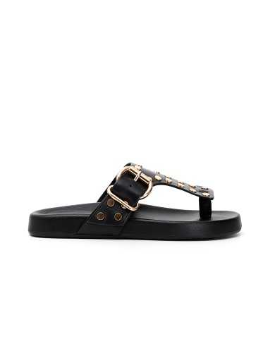 CafèNoir Infradito Nero - Glamour Calzature