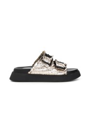 CafèNoir Ciabatta Platino - Glamour Calzature