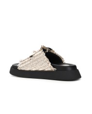 CafèNoir Ciabatta Platino - Glamour Calzature