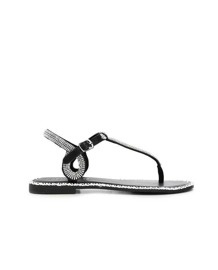 CafèNoir Sandalo Nero - Glamour Calzature CafèNoir Sandalo Nero - Glamour Calzature
