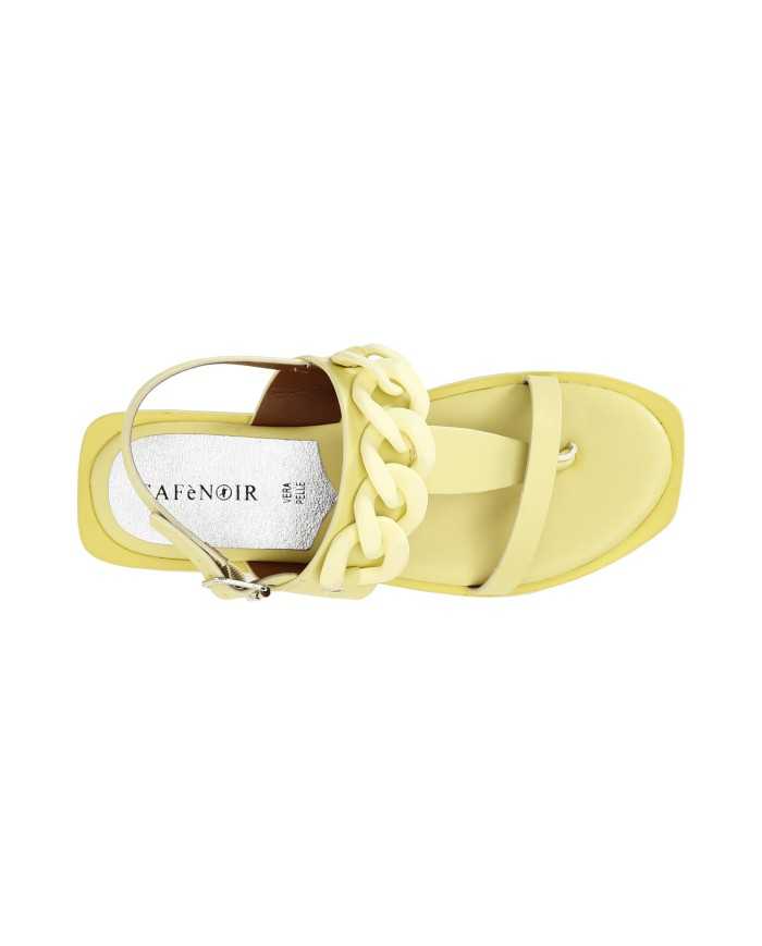 CafèNoir Sandalo Infradito Giallo - Glamour Calzature