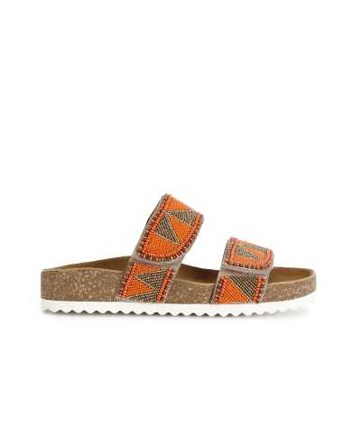 CafèNoir Ciabatta Sughero Arancione - Glamour Calzature