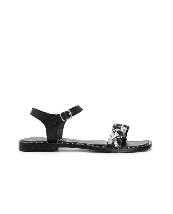 CafèNoir Sandalo Nero - Glamour Calzature CafèNoir Sandalo Nero - Glamour Calzature
