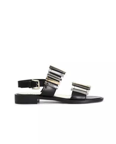 CafèNoir Sandalo Nero - Glamour Calzature