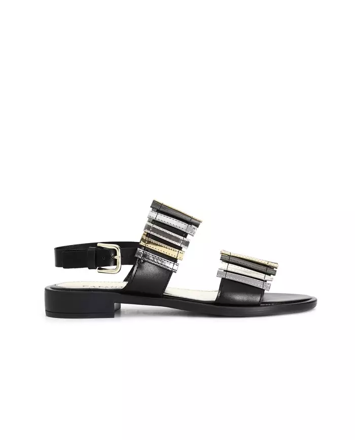 CafèNoir Sandalo Nero - Glamour Calzature
