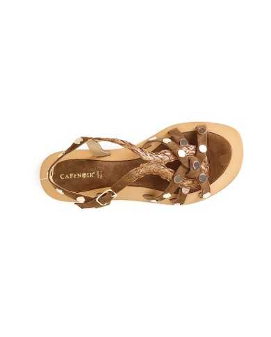 CafèNoir Sandalo Cuoio - Glamour Calzature CafèNoir Sandalo Cuoio - Glamour Calzature