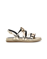 CafèNoir Sandalo Pelle Oro - Glamour Calzature CafèNoir Sandalo Pelle Oro - Glamour Calzature