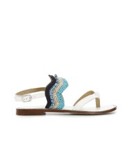 CafèNoir Sandalo Infradito Blu - Glamour Calzature