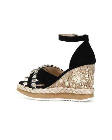 CafèNoir Sandalo Nero - Glamour Calzature CafèNoir Sandalo Nero - Glamour Calzature