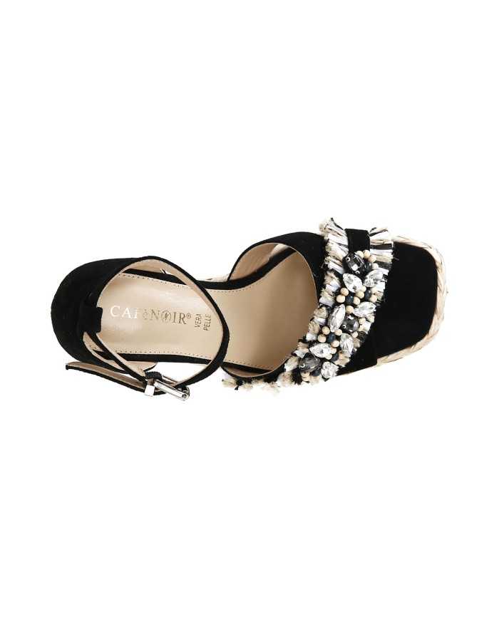 CafèNoir Sandalo Nero - Glamour Calzature CafèNoir Sandalo Nero - Glamour Calzature