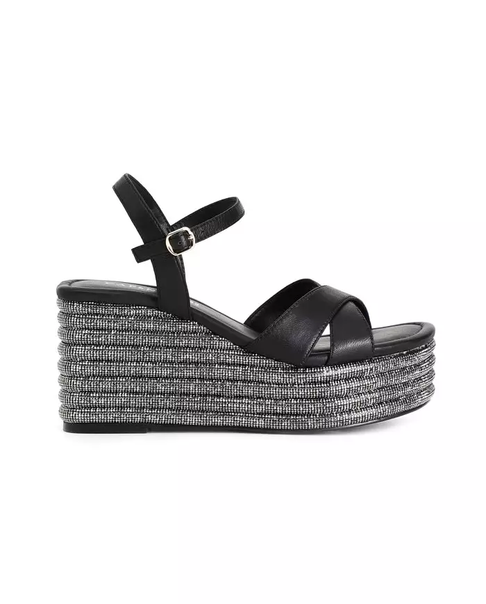 CafèNoir Sandalo Nero - Glamour Calzature