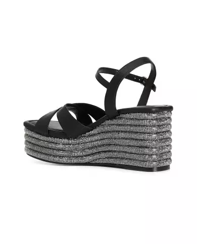 CafèNoir Sandalo Nero - Glamour Calzature