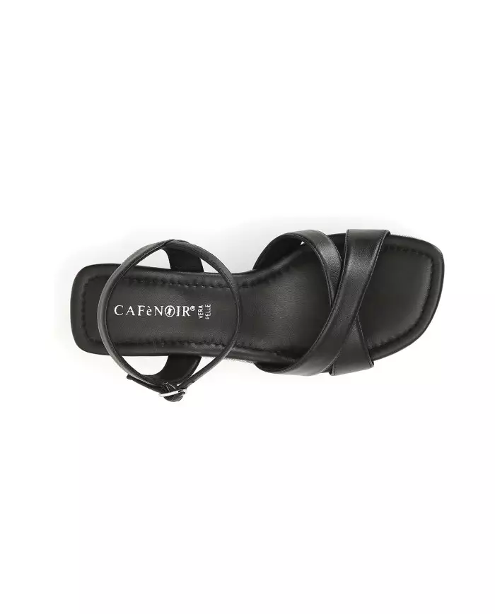 CafèNoir Sandalo Nero - Glamour Calzature