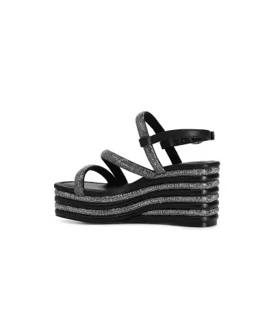 CafèNoir Sandalo Nero - Glamour Calzature