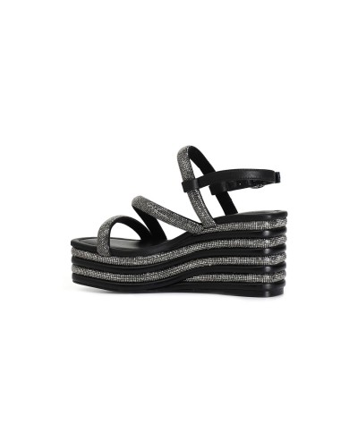 CafèNoir Sandalo Nero - Glamour Calzature CafèNoir Sandalo Nero - Glamour Calzature