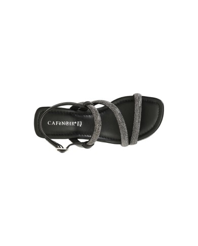 CafèNoir Sandalo Nero - Glamour Calzature CafèNoir Sandalo Nero - Glamour Calzature