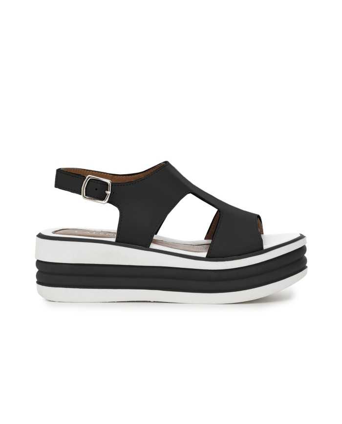 CafèNoir Sandalo Nero - Glamour Calzature