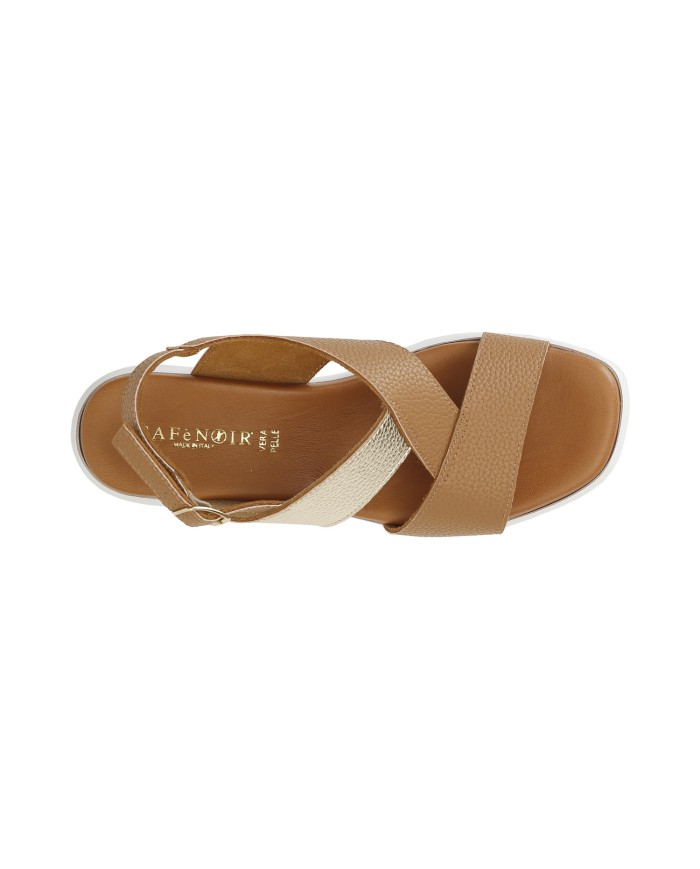 CafèNoir Sandalo Cuoio - Glamour Calzature