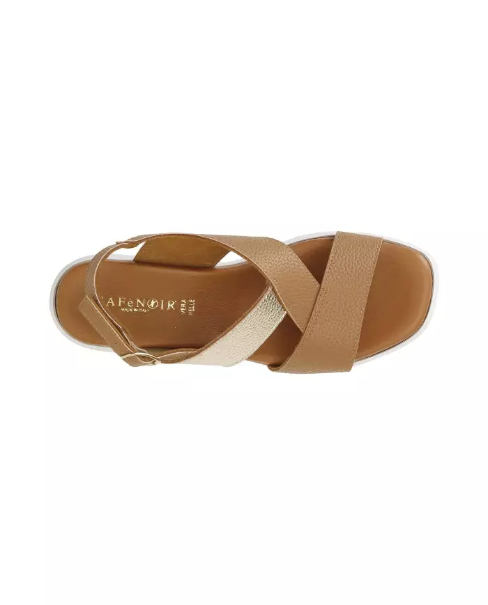 CafèNoir Sandalo Cuoio - Glamour Calzature