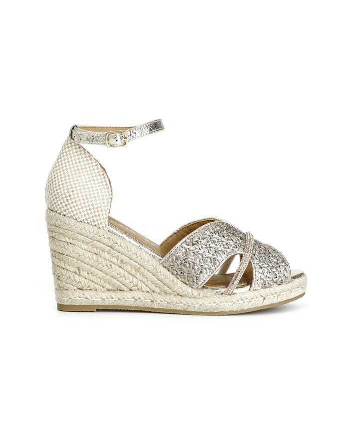 CafèNoir Espadrillas Oro - Glamour Calzature