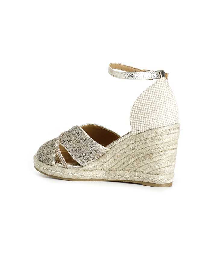 CafèNoir Espadrillas Oro - Glamour Calzature