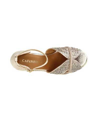 CafèNoir Espadrillas Oro - Glamour Calzature